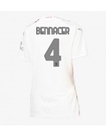 AC Milan Ismael Bennacer #4 Vieraspaita Naisten 2023-24 Lyhythihainen